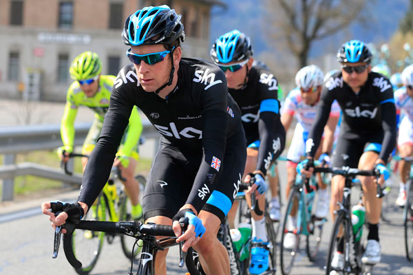 Bradley Wiggins, Giro del Trentino 2013, stage 1a Bradley Wiggins, Giro del Trentino 2013, stage 1a