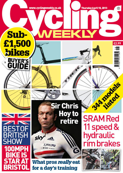 Cycling Weekly April 14 2013 issue Cycling Weekly April 14 2013 issue
