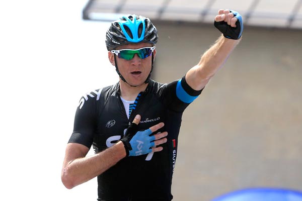 Siutsou wins, Giro del Trentino 2013, stage two Siutsou wins, Giro del Trentino 2013, stage two