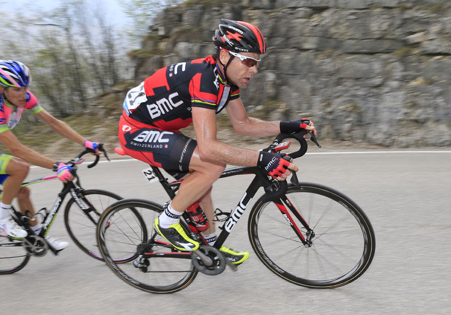 Cadel Evans chases, Giro del Trentino 2013, stage four Cadel Evans chases, Giro del Trentino 2013, stage four