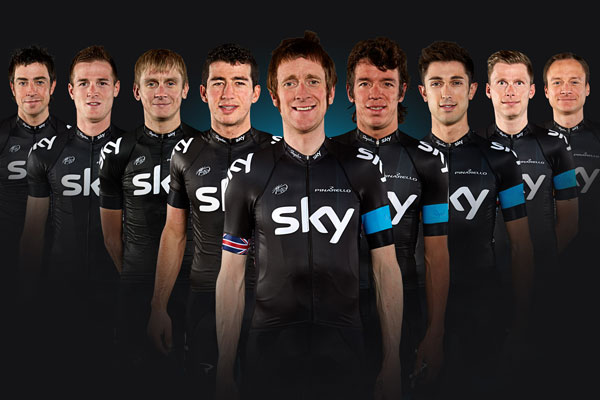 Sky Giro d'Italia 2013 team Sky Giro d'Italia 2013 team
