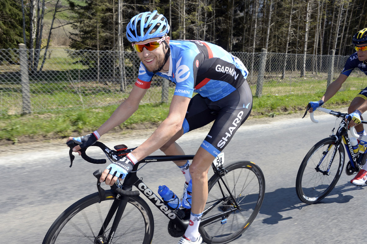 Ryder Hesjedal, Tour de Romandie 2013, stage one Ryder Hesjedal, Tour de Romandie 2013, stage one