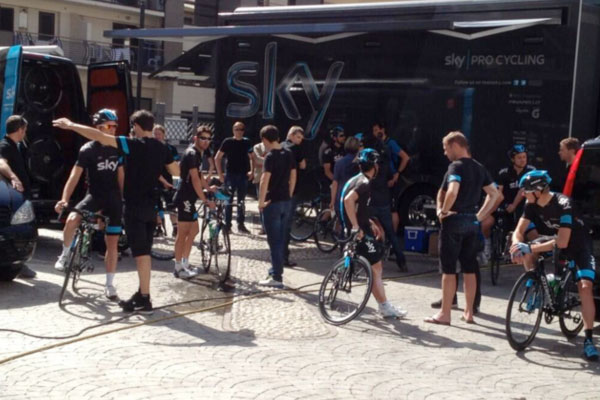 Team Sky, Martin Ayres blog, Giro d'Italia 2013 Team Sky, Martin Ayres blog, Giro d'Italia 2013