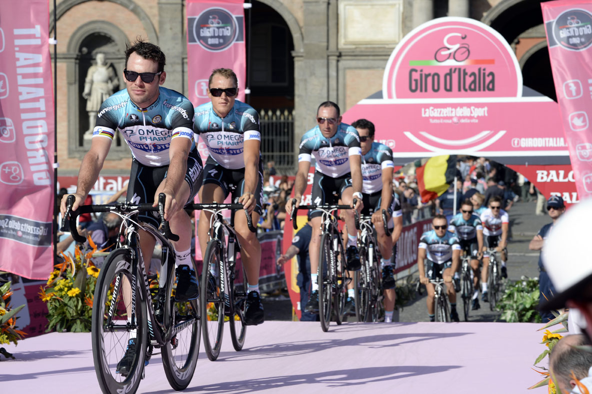Mark Cavendish, Giro d'Italia 2013 team presentation Mark Cavendish, Giro d'Italia 2013 team presentation