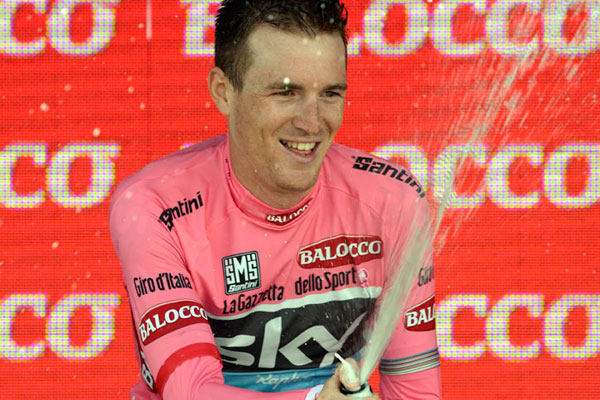 Salvatore Puccio, Giro d'Italia 2013, stage two Salvatore Puccio, Giro d'Italia 2013, stage two