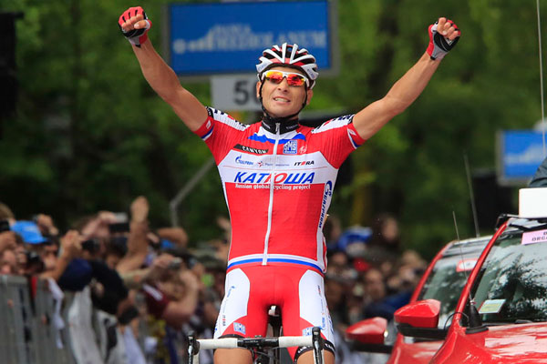 Maxim Belkov wins, Giro d'Italia 2013, stage nine Maxim Belkov wins, Giro d'Italia 2013, stage nine