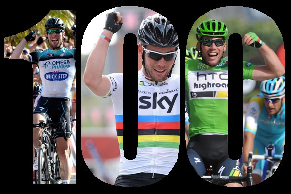 Mark Cavendish 100 wins Mark Cavendish 100 wins