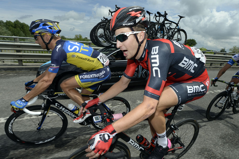Photo: Taylor Phinney, Giro d'Italia 2013, stage 13. 