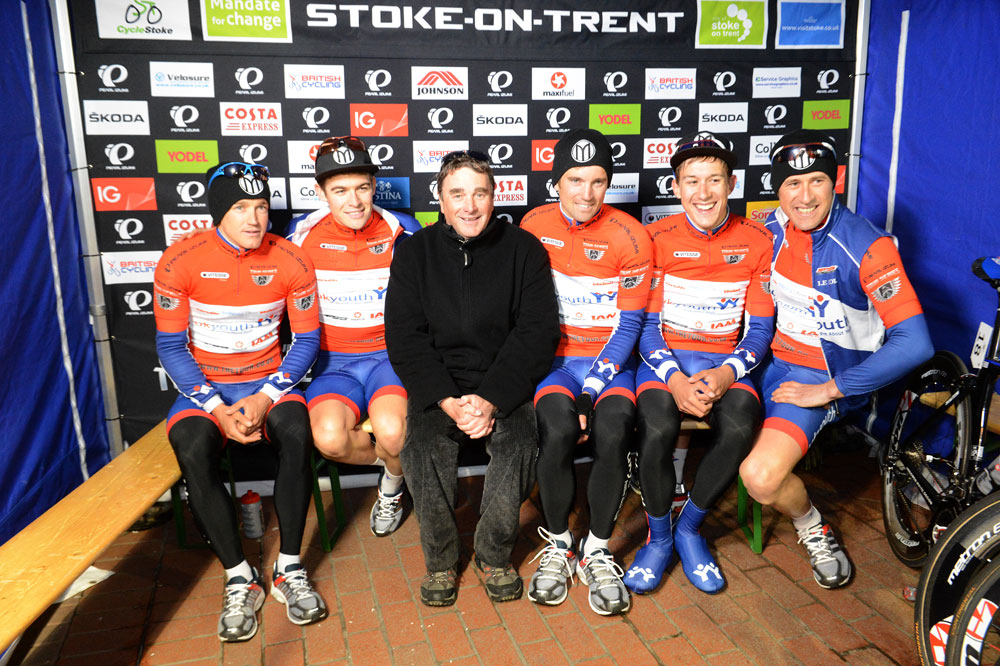 Nigel Mansell and UK Youth, Tour Series 2013, Stoke-on-Trent Nigel Mansell and UK Youth, Tour Series 2013, Stoke-on-Trent
