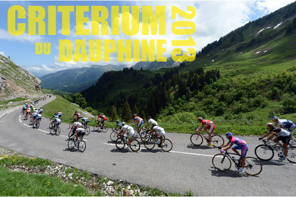 Photo: Criterium du Dauphine 2013 logo. 