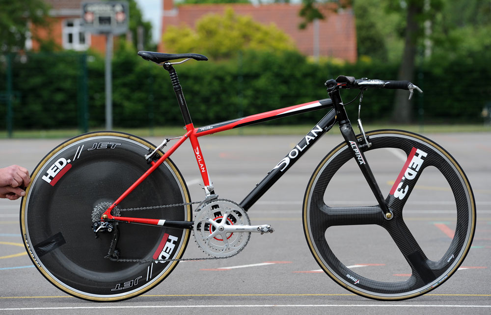 Andy Wilkinson's Dolan time trial bike Andy Wilkinson's Dolan time trial bike