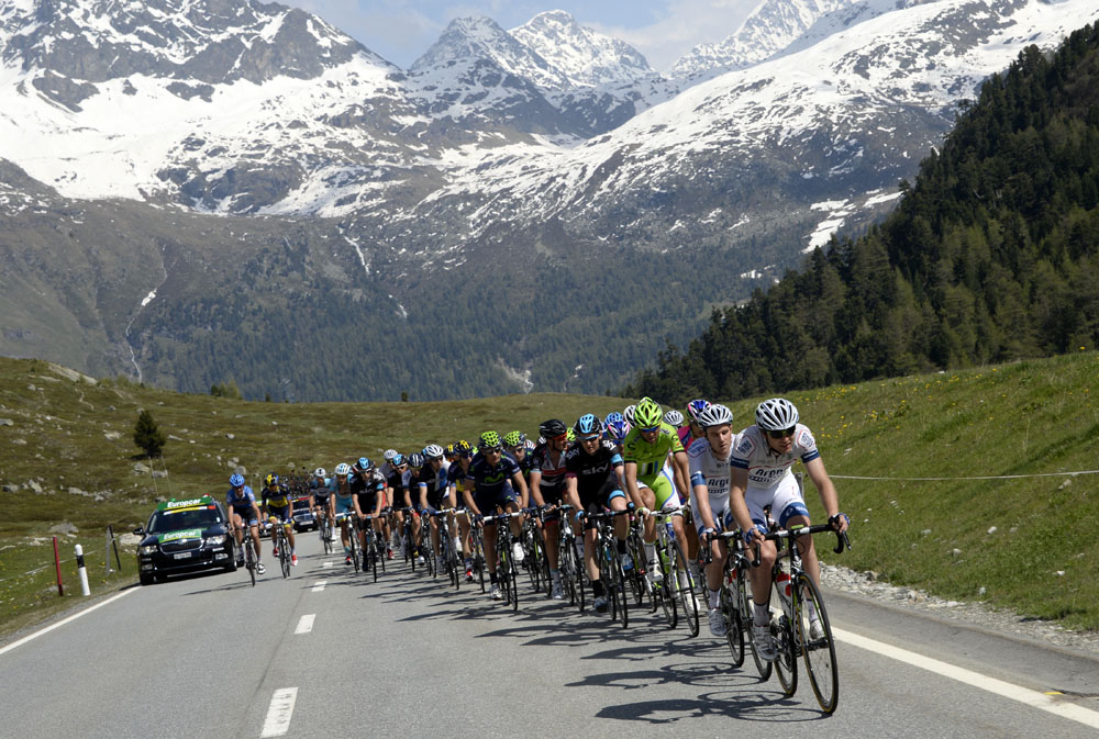Julier Pass, Tour de Suisse 2013, stage eight
