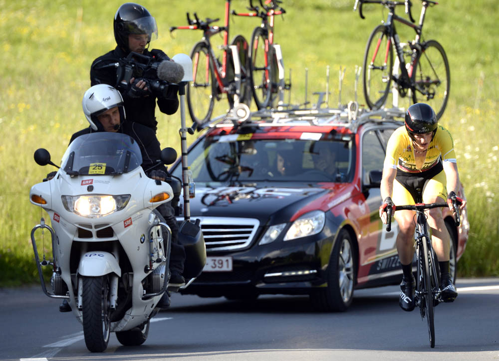 Mathias Frank, Tour de Suisse 2013, stage nine ITT