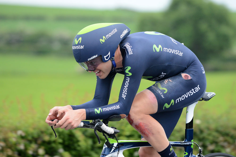 Alex Dowsett, men's winner, British time trial championships 2013 Alex Dowsett, men's winner, British time trial championships 2013