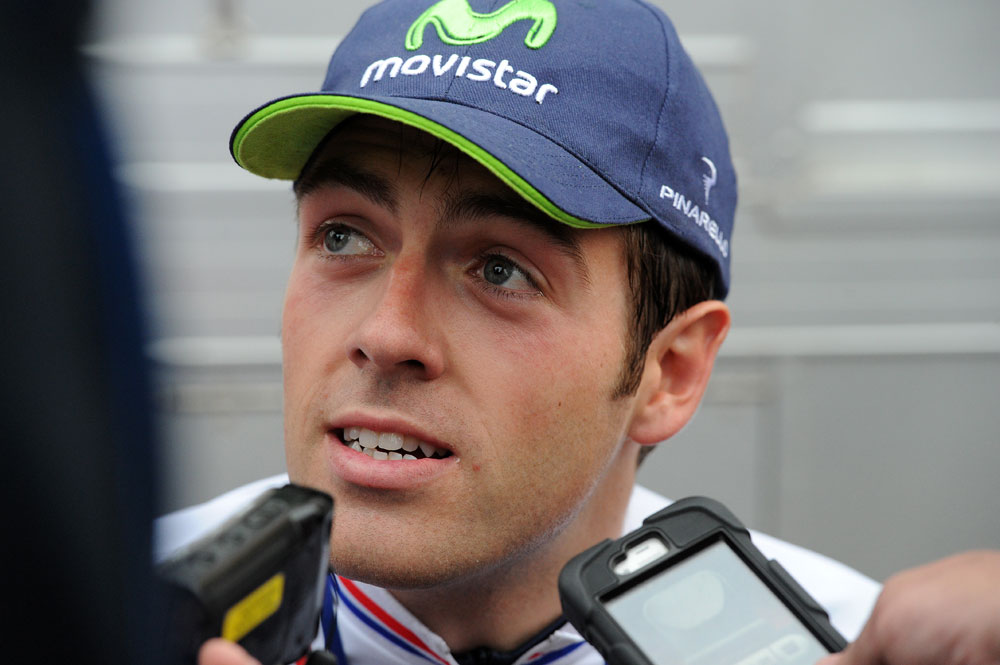 Alex Dowsett, men's winner, British time trial championships 2013 Alex Dowsett, men's winner, British time trial championships 2013