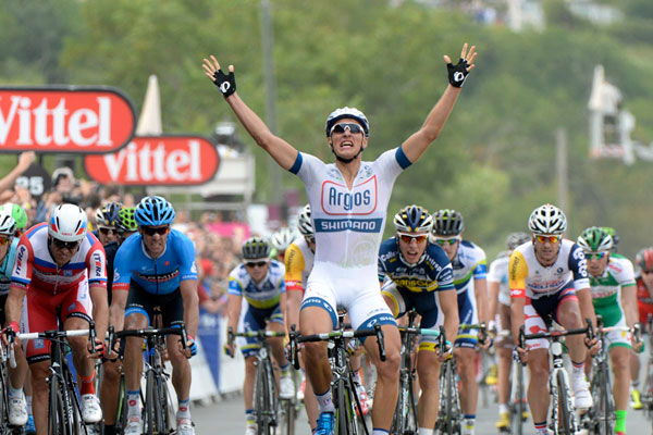 Marcel Kittel wins, Tour de France 2013 stage one Marcel Kittel wins, Tour de France 2013 stage one