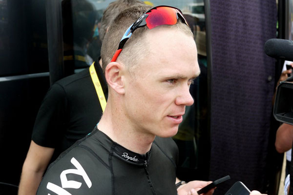 Photo: Chris Froome, Tour de France 2913, stage one. 