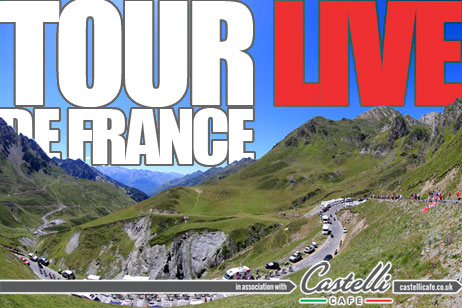 Tour de France live, in association with Castelli Cafe Tour de France live, in association with Castelli Cafe