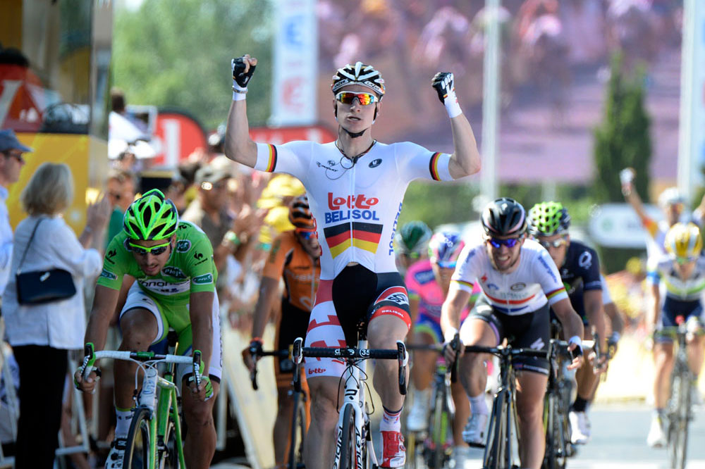 Andre Greipel wins Tour de France 2013, stage six Andre Greipel wins Tour de France 2013, stage six
