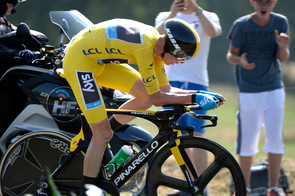 Chris Froome, Tour de France 2013, stage 11 TT Chris Froome, Tour de France 2013, stage 11 TT