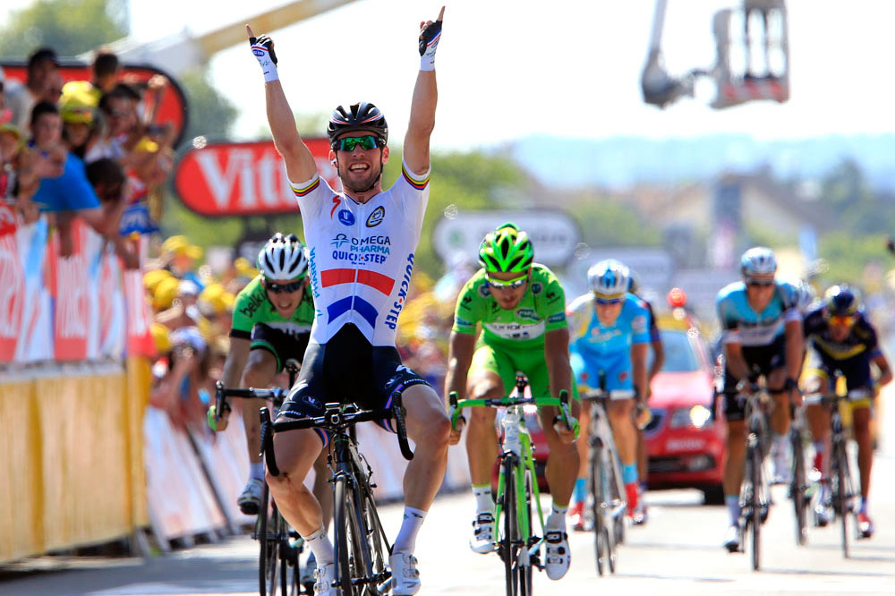 Mark Cavendish wins stage, Tour de France 2013, stage 13 Mark Cavendish wins stage, Tour de France 2013, stage 13