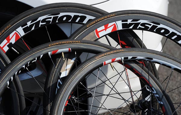 Photo: UCI to introduce further wheel inspections. 