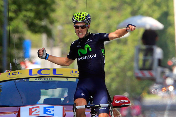 Rui Costa wins Tour de France 2013, stage 16 Rui Costa wins Tour de France 2013, stage 16