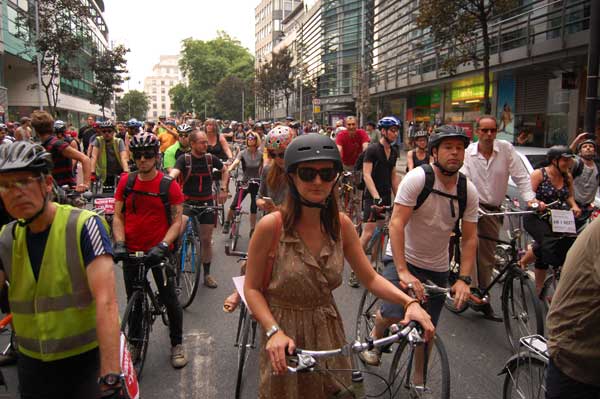 Space4Cyclists protest, Holbon, London, 2013 Space4Cyclists protest, Holbon, London, 2013