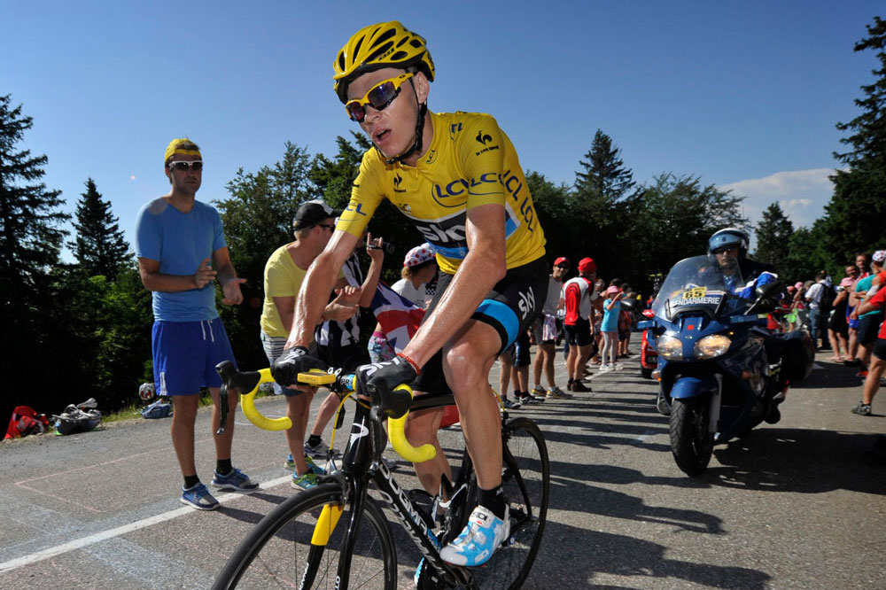 Chris Froome, Tour de France 2013, stage 20 Chris Froome, Tour de France 2013, stage 20