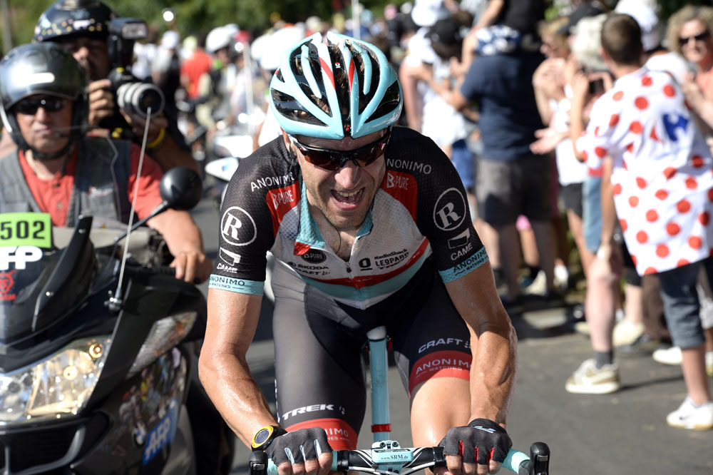 Jens Voigt solo, Tour de France 2013, stage 20 Jens Voigt solo, Tour de France 2013, stage 20