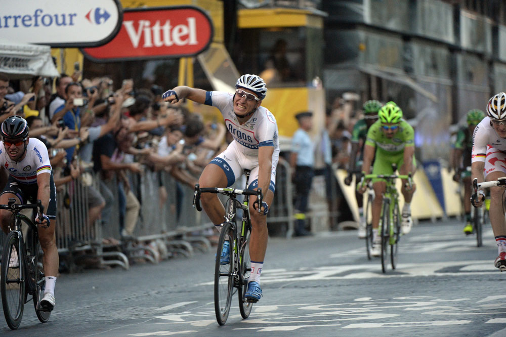 Photo: Marcel Kittel wins, Tour de France 2013, stage 21. 