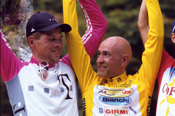 Jan Ullrich and Marco Pantani, Tour de France 1998 Jan Ullrich and Marco Pantani, Tour de France 1998