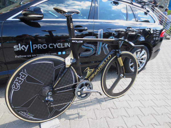 Bradley Wiggins Pinarello Bolide, Tour of Poland 2013 Bradley Wiggins Pinarello Bolide, Tour of Poland 2013