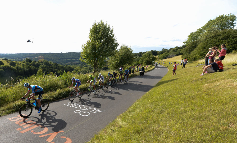 Box Hill, RideLondon-Surrey Classic 2013 Box Hill, RideLondon-Surrey Classic 2013