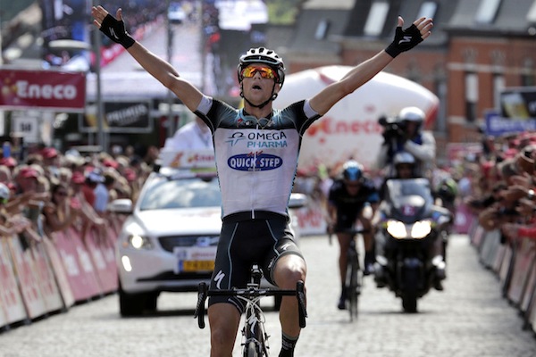 Zdenek Stybar eneco tour win stage 7 overall 2013.jpg zdenek, stybar, eneco, tour, 2013,