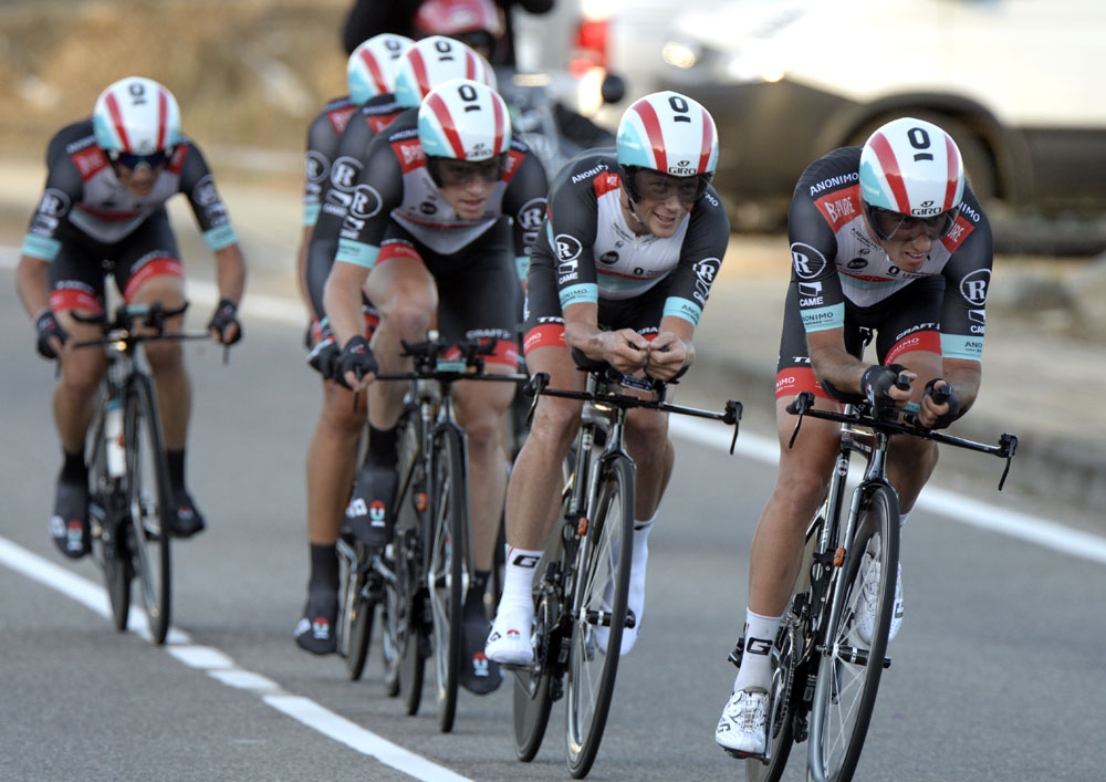 RadioShack, Vuelta a Espana 2013, stage one TTT RadioShack, Vuelta a Espana 2013, stage one TTT