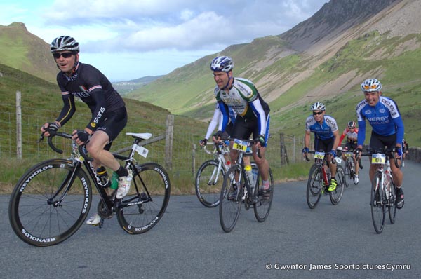 Drws y Coed timed climb, Etape Eryri 2013 Drws y Coed timed climb, Etape Eryri 2013