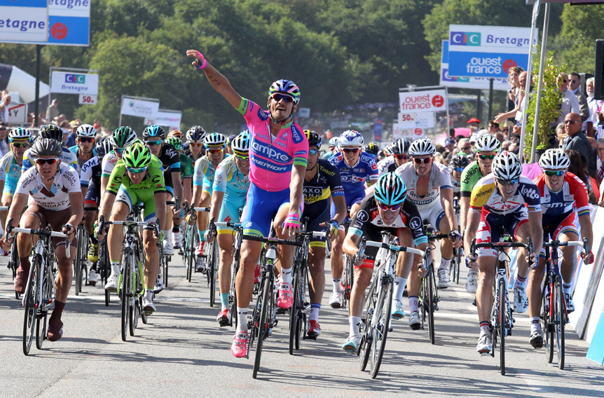 Filippo Pozzato wins GP Plouay Ouest France Filippo Pozzato wins GP Plouay Ouest France