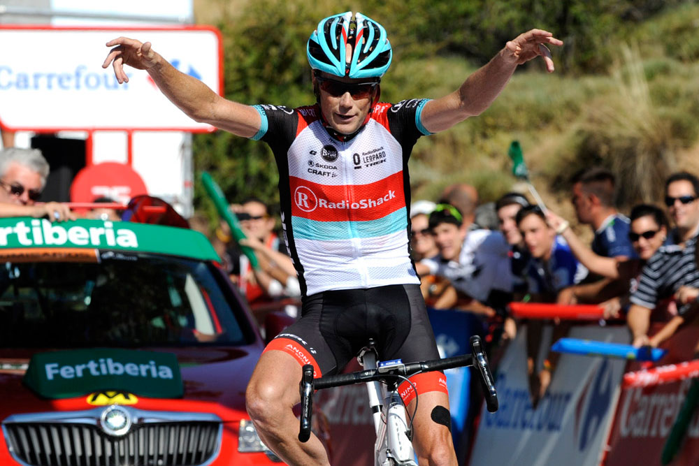 Chris Horner wins, Vuelta a Espana 2013, stage 10 Chris Horner wins, Vuelta a Espana 2013, stage 10