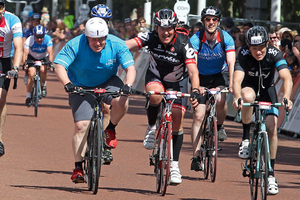 Boris Johnson, RideLondon, Ride100 Boris Johnson, RideLondon, Ride100