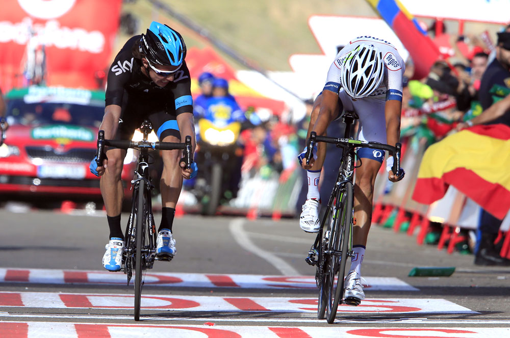 Warren Barguil wins, Vuelta a Espana 2013, stage 16 Warren Barguil wins, Vuelta a Espana 2013, stage 16