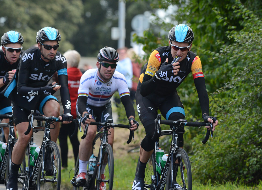 Bradley Wiggins, Tour of Britain 2013, stage four Bradley Wiggins, Tour of Britain 2013, stage four