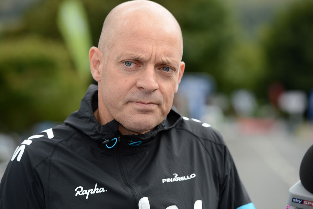 Sir David Brailsford, Tour of Britain 2013, stage four Sir David Brailsford, Tour of Britain 2013, stage four