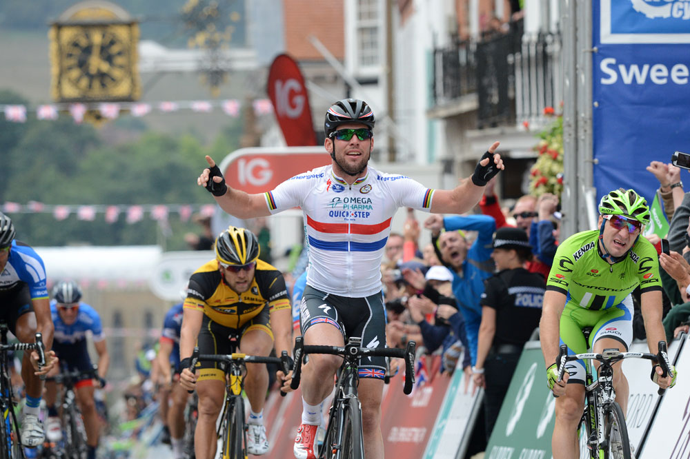 Mark Cavendish, stage winner, Tour of Britain 2013, stage seven Mark Cavendish, stage winner, Tour of Britain 2013, stage seven