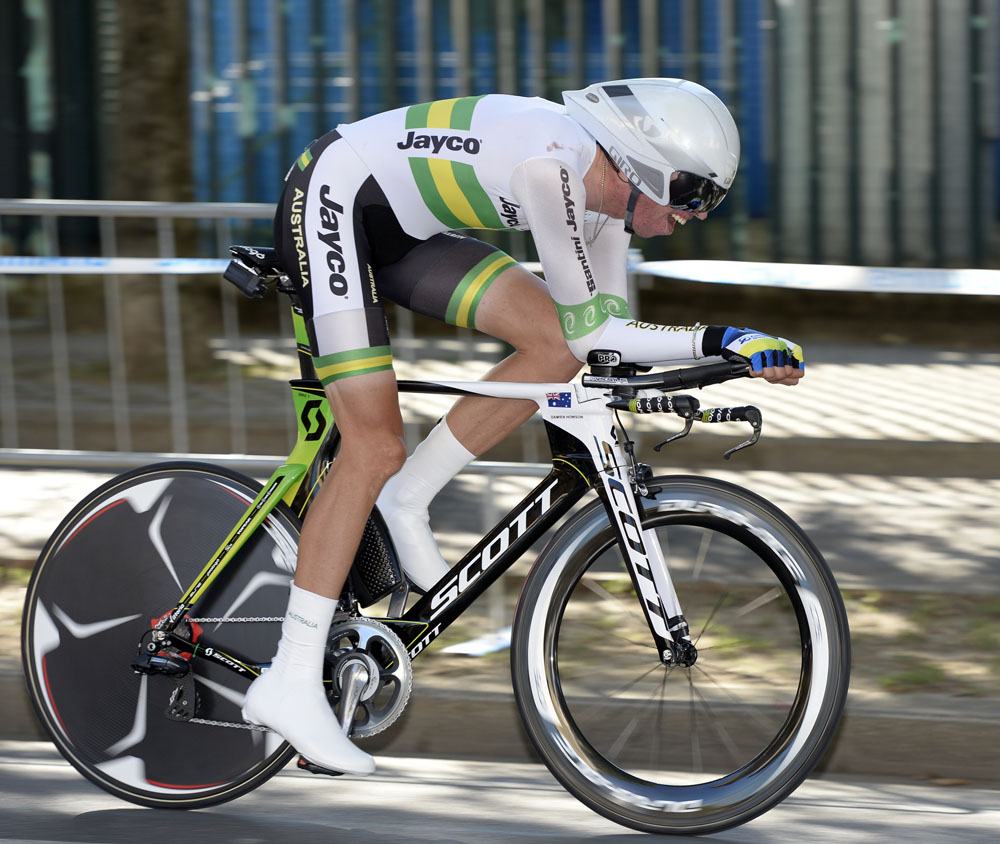 Damien Howson, Under-23 men time trial, Road World Championships 2013 Damien Howson, Under-23 men time trial, Road World Championships 2013