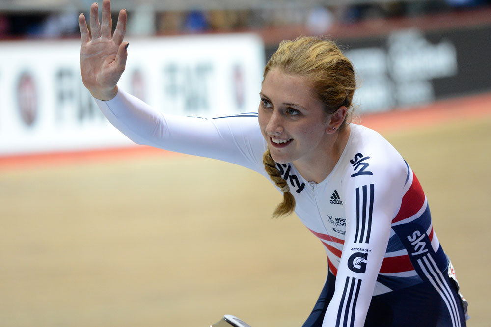 Laura Trott wins omnium, Manchester Track World Cup 2013, day three Laura Trott wins omnium, Manchester Track World Cup 2013, day three