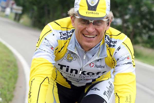 Photo: Oleg Tinkov, owner of the Tinkoff-Saxo team. 