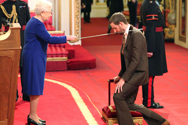 Sir Bradley Wiggins, knighthood 2013 Sir Bradley Wiggins, knighthood 2013
